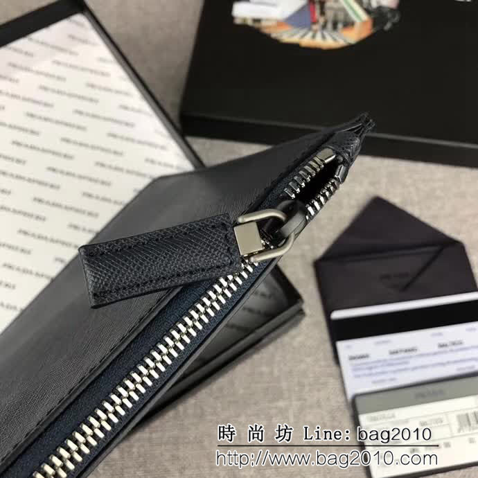 PRADA普拉達 官網同步 專櫃最新款式 男士手包 2NG005 DD1138
